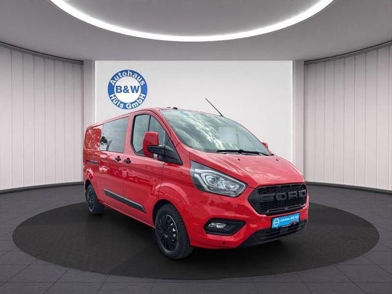 Rot Gebraucht 2018 Ford Transit Custom Trend Van / Kleinbus | 17.799 € (Superpreis) - Bild 1/4
