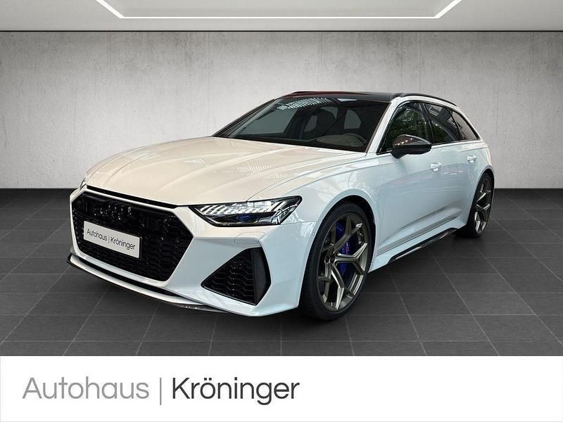 Weiß Neu 2025 Audi RS6 Performance Kombi | 154.990 € (Fairer Preis) - Bild 1/4