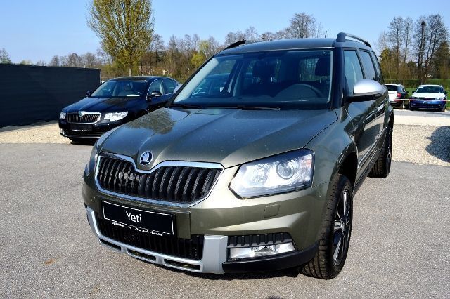 Gebraucht Skoda Yeti Outdoor Adventure 150 PS (110 kW) 2016 Grün metallic SUV