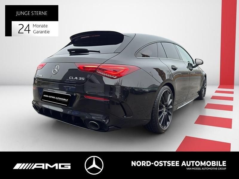 Gebraucht Mercedes CLA35 AMG AMG 306 PS (225 kW) 2021 Metalliclack kosmosschwarz Kombi