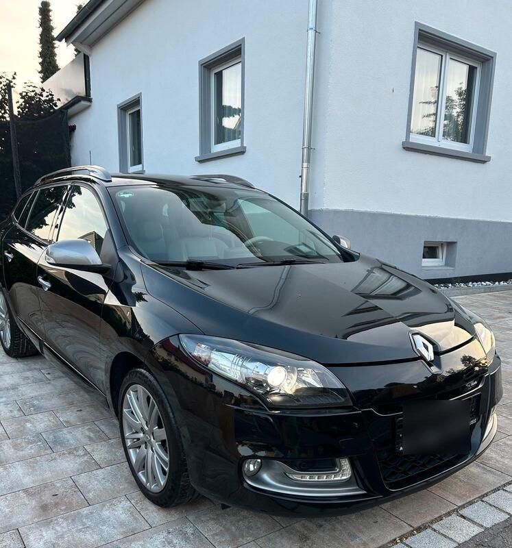 Schwarz Gebraucht 2013 Renault Mégane GT Line GT-Line Kombi | 5.990 € - Bild 1/4