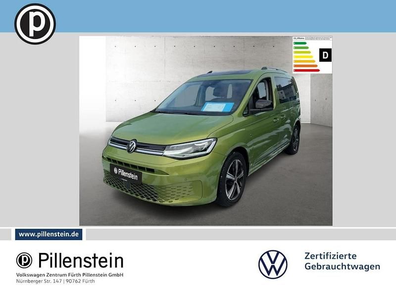 Gebraucht VW Caddy Style 122 PS (89 kW) 2021 Grün Van / Kleinbus