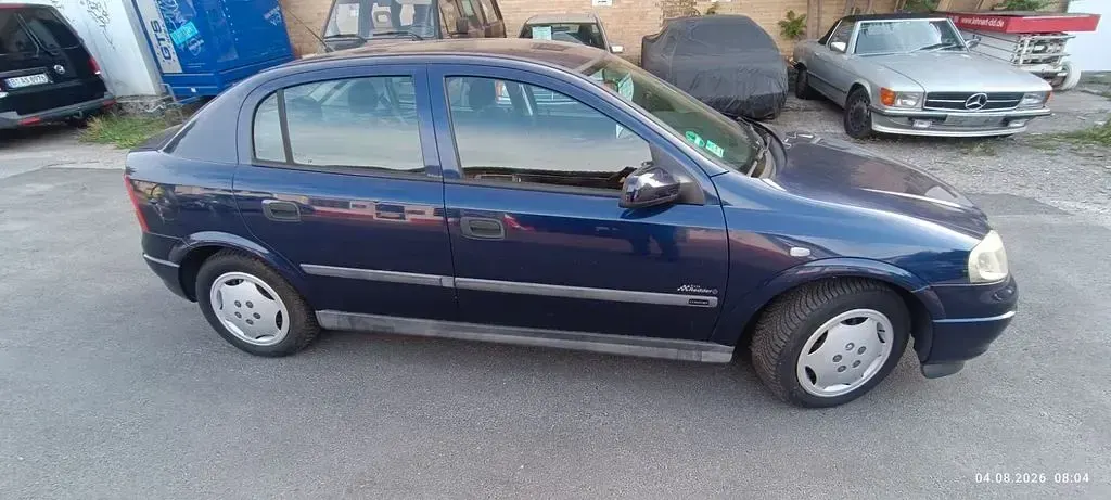 Gebraucht Opel Astra Comfort 101 PS (74 kW) 2001 Blau Kombi
