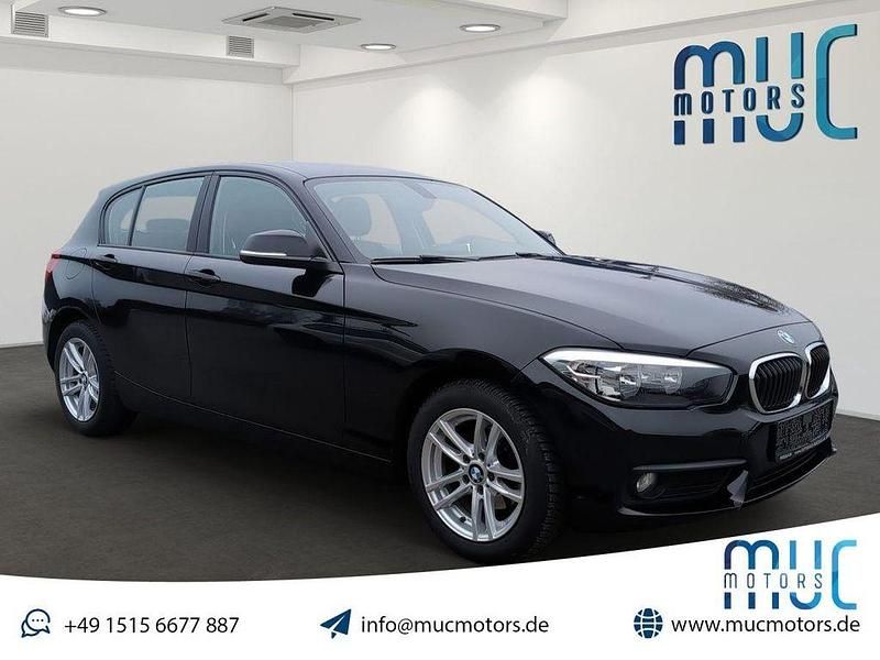 Gebraucht BMW 116 Advantage 109 PS (80 kW) 2017 Schwarz Kleinwagen