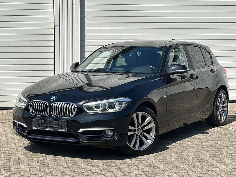 Schwarz Gebraucht 2016 BMW 120 Urban Line Kleinwagen | 11.950 € (Etwas zu teuer) - Bild 1/4