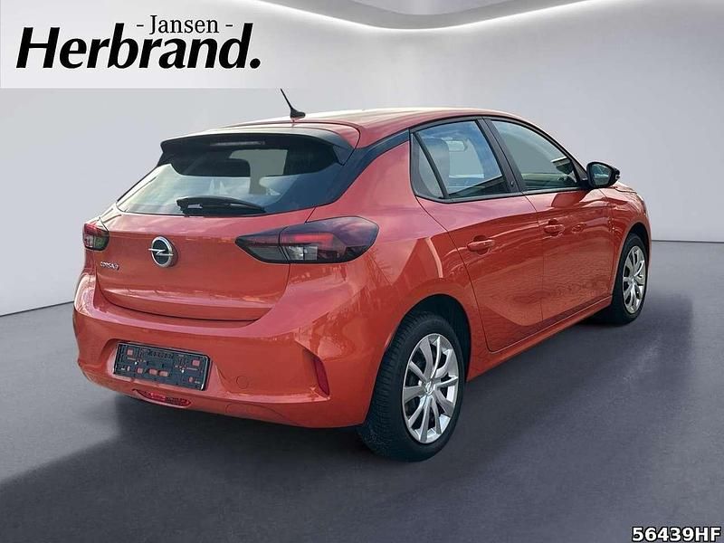 Gebraucht Opel Corsa Edition 100 kW (136 PS) 2022 Power orange/dynamik orange Limousine