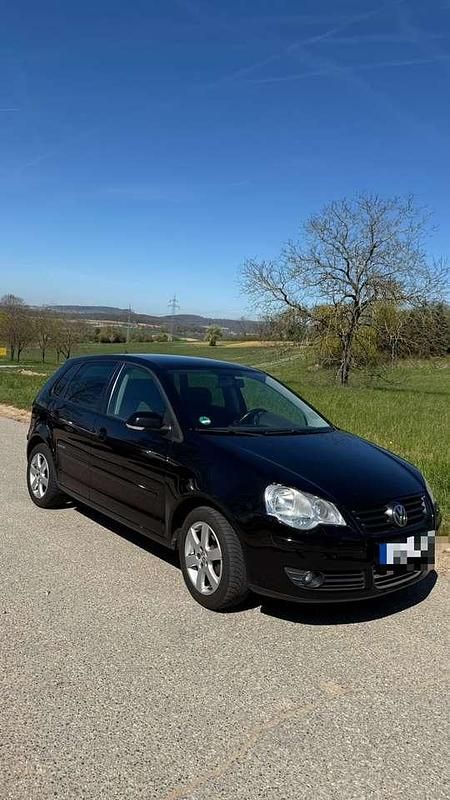 Gebraucht VW Polo United 80 PS (58 kW) 2009 Schwarz Kleinwagen