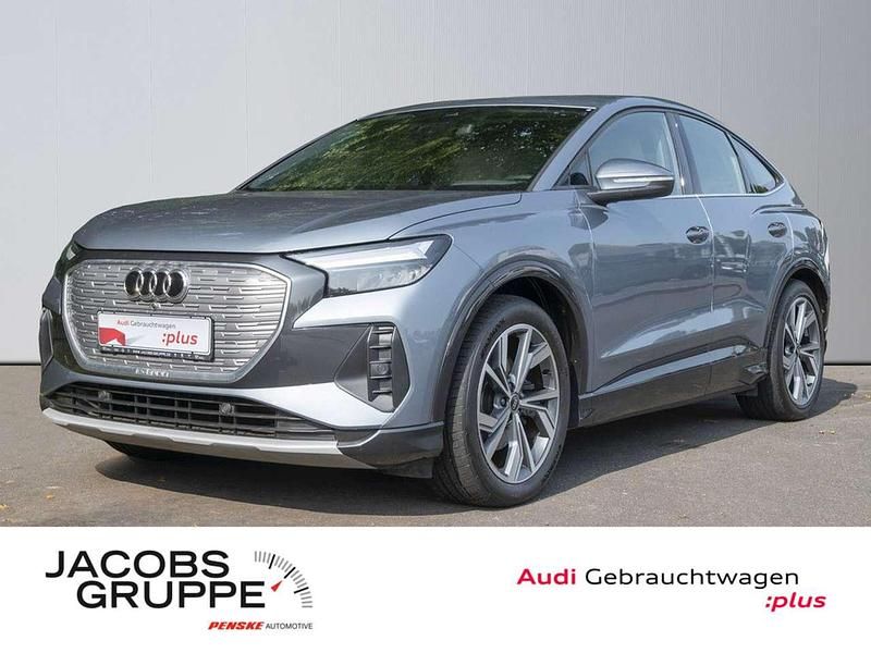 Geysirblau Gebraucht 2022 Audi Q4 e-tron SUV | 28.930 € (Fairer Preis) - Bild 1/4