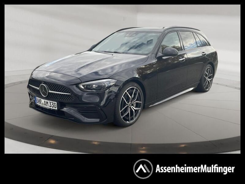 Schwarz Gebraucht 2024 Mercedes C300 Kombi | 53.479 € - Bild 1/2