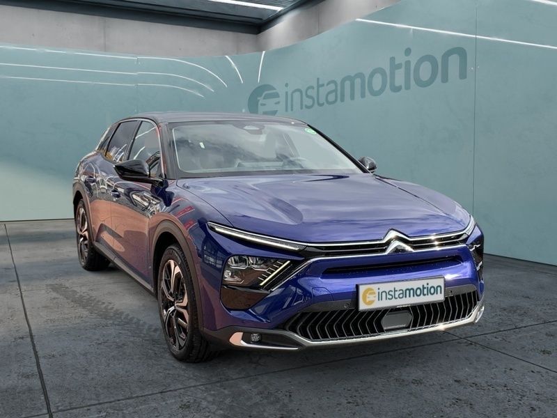 Blau Gebraucht 2023 Citroën C5 X Shine Limousine | 48.190 € - Bild 1/4