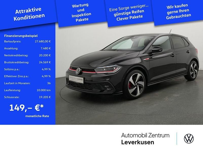 Schwarz / deep black (metallic) Gebraucht 2024 VW Polo GTI Kleinwagen | 27.680 € (Fairer Preis) - Bild 1/4
