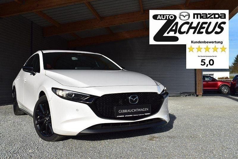 Snowflake white pearl (metallic) Gebraucht 2025 Mazda 3 Nagisa Limousine | 25.690 € (Etwas zu teuer) - Bild 1/4