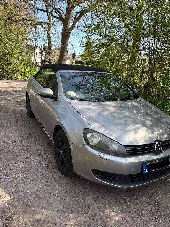 Gebraucht VW Golf Cabriolet 77 PS (56 kW) 2012 Silber Cabrio
