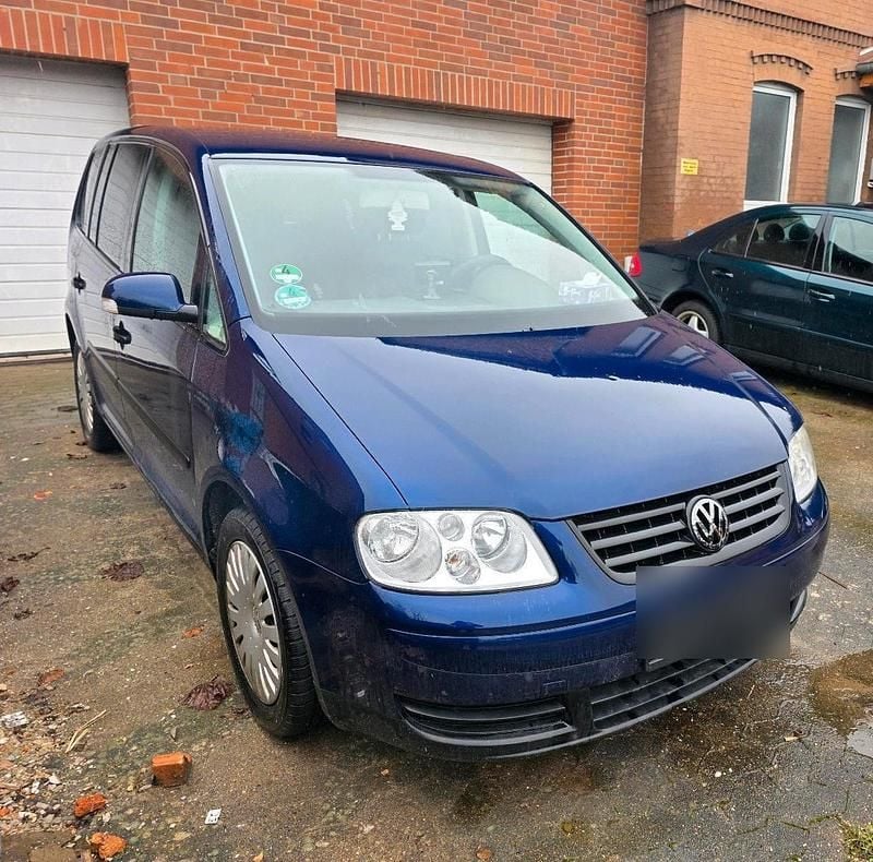Gebraucht VW Touran 105 PS (77 kW) 2003 Blau Van / Kleinbus