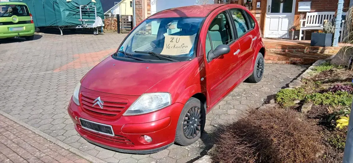 Brugt Citroën C3 75 HK (55 kW) 2003 Rød Hatchback