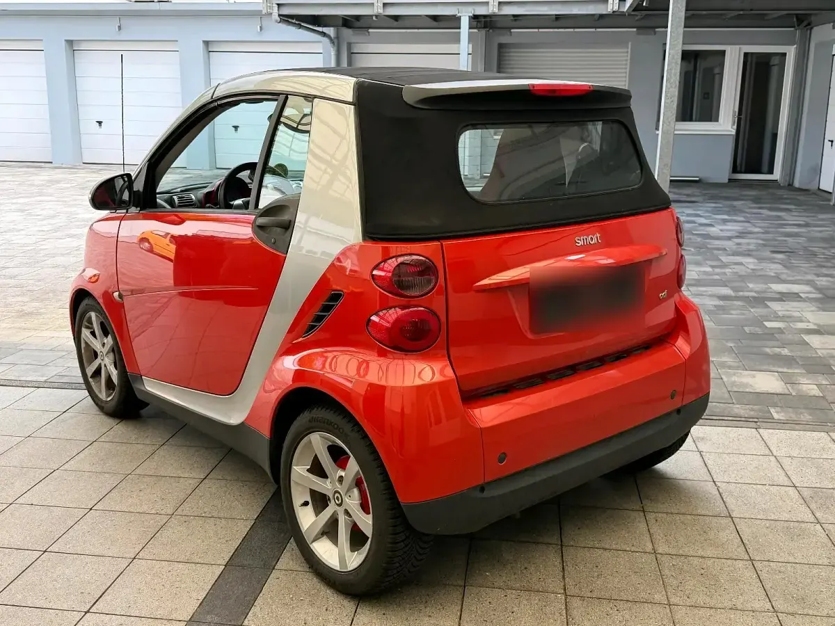 Gebraucht Smart ForTwo Cabrio 45 PS (33 kW) 2007 Rot Cabrio