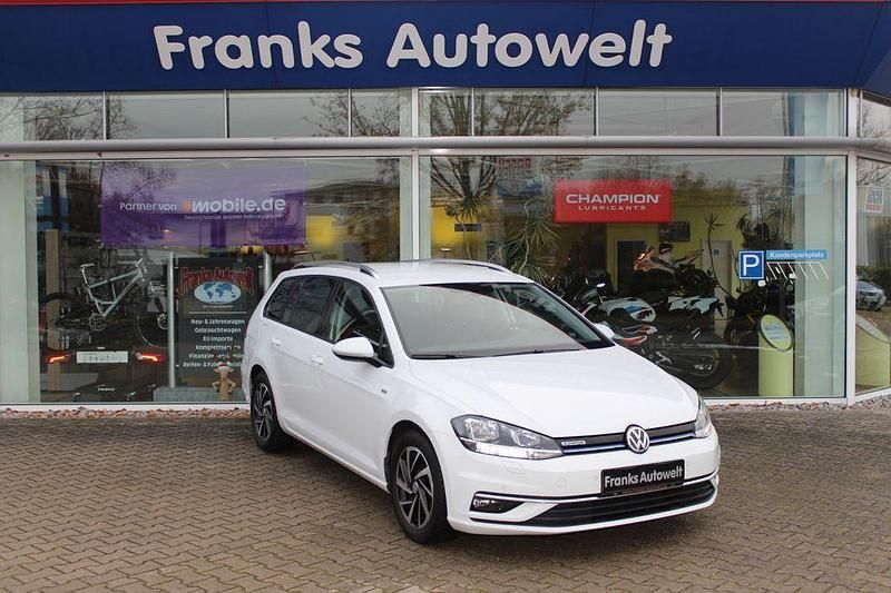 Gebraucht VW Golf VII Join 131 PS (96 kW) 2018 Weiß Kombi