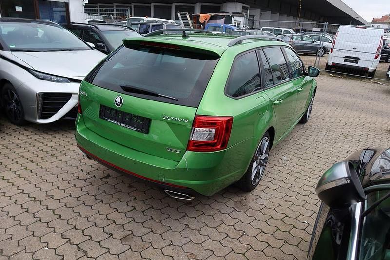 Gebraucht Skoda Octavia RS 184 PS (135 kW) 2015 Grün Kombi