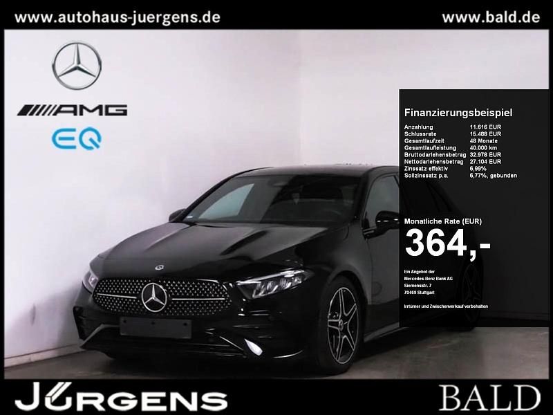 Metalliclack kosmosschwarz Gebraucht 2024 Mercedes A220 Progressive Limousine | 38.550 € (Etwas zu teuer) - Bild 1/4