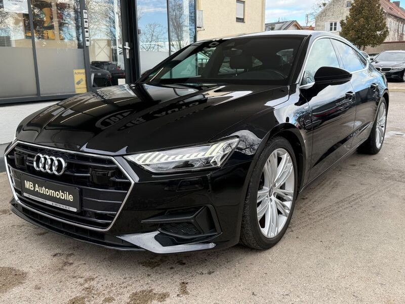 Schwarz Gebraucht 2018 Audi A7 Sportback S-Line Kleinwagen | 39.900 € (Guter Preis) - Bild 1/4
