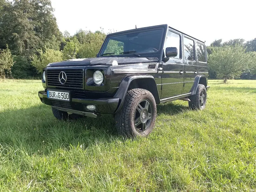 Gebraucht Mercedes G500 296 PS (217 kW) 2001 Schwarz SUV