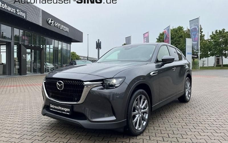 Machine gray Gebraucht 2023 Mazda CX-60 Exclusive SUV | 41.990 € (Superpreis) - Bild 1/4