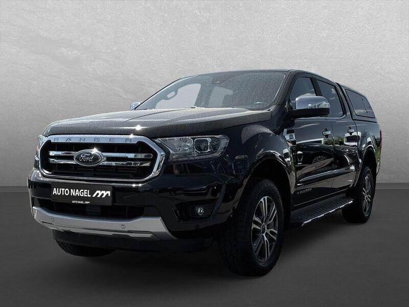 Obsidianschwarz (metallic) Gebraucht 2022 Ford Ranger Limited Abholung | 33.990 € (Fairer Preis) - Bild 1/4