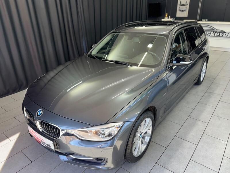 Grau Gebraucht 2014 BMW 320 Sport Line Kombi | 9.999 € (Guter Preis) - Bild 1/4