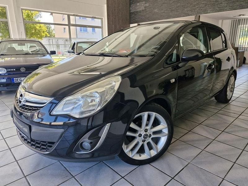 Schwarz Gebraucht 2011 Opel Corsa Color Edition Limousine | 2.990 € (Superpreis) - Bild 1/4
