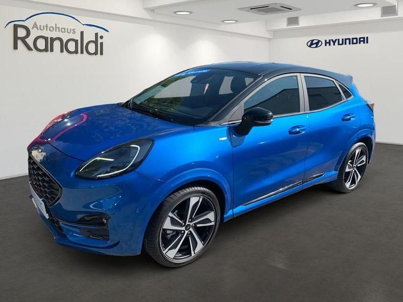 Blau Gebraucht 2021 Ford Puma ST-Line X SUV | 17.990 € (Guter Preis) - Bild 1/4
