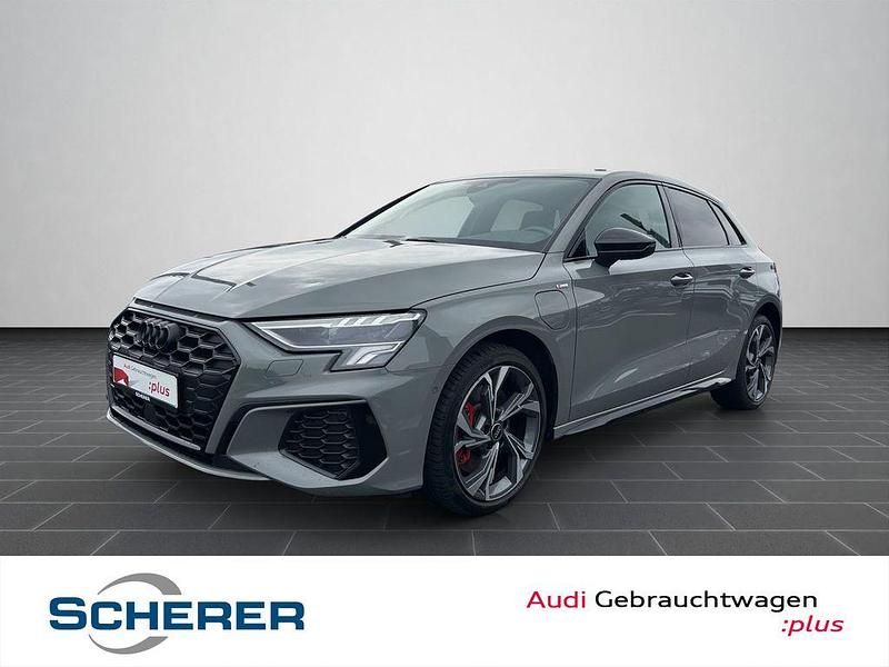 Grau Gebraucht 2022 Audi A3 Sportback e-tron Ambiente Limousine | 29.900 € (Teuer) - Bild 1/3