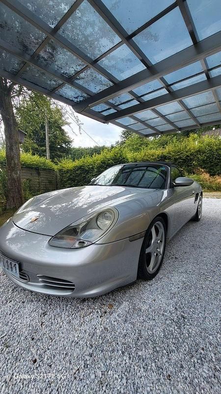 Silber Gebraucht 2003 Porsche Boxster S Cabrio | 14.499 € (Fairer Preis) - Bild 1/4