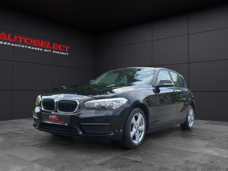 Schwarz Gebraucht 2016 BMW 116 Sport Line Kleinwagen | 8.480 € (Fairer Preis) - Bild 1/4