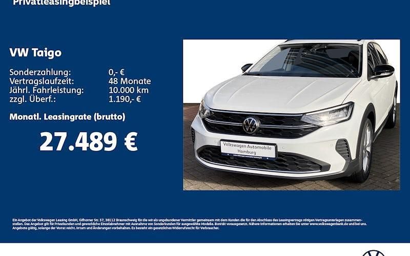 Neu VW Taigo Life 116 PS (85 kW) 2025 Weiß SUV