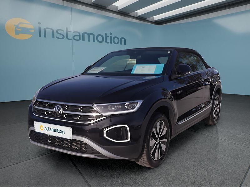 Schwarz Gebraucht 2025 VW T-Roc Cabriolet Cabrio | 26.399 € (Superpreis) - Bild 1/4