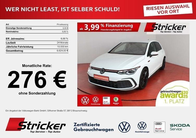 Gebraucht VW Golf VIII GTI 245 PS (180 kW) 2023 Pure white Limousine