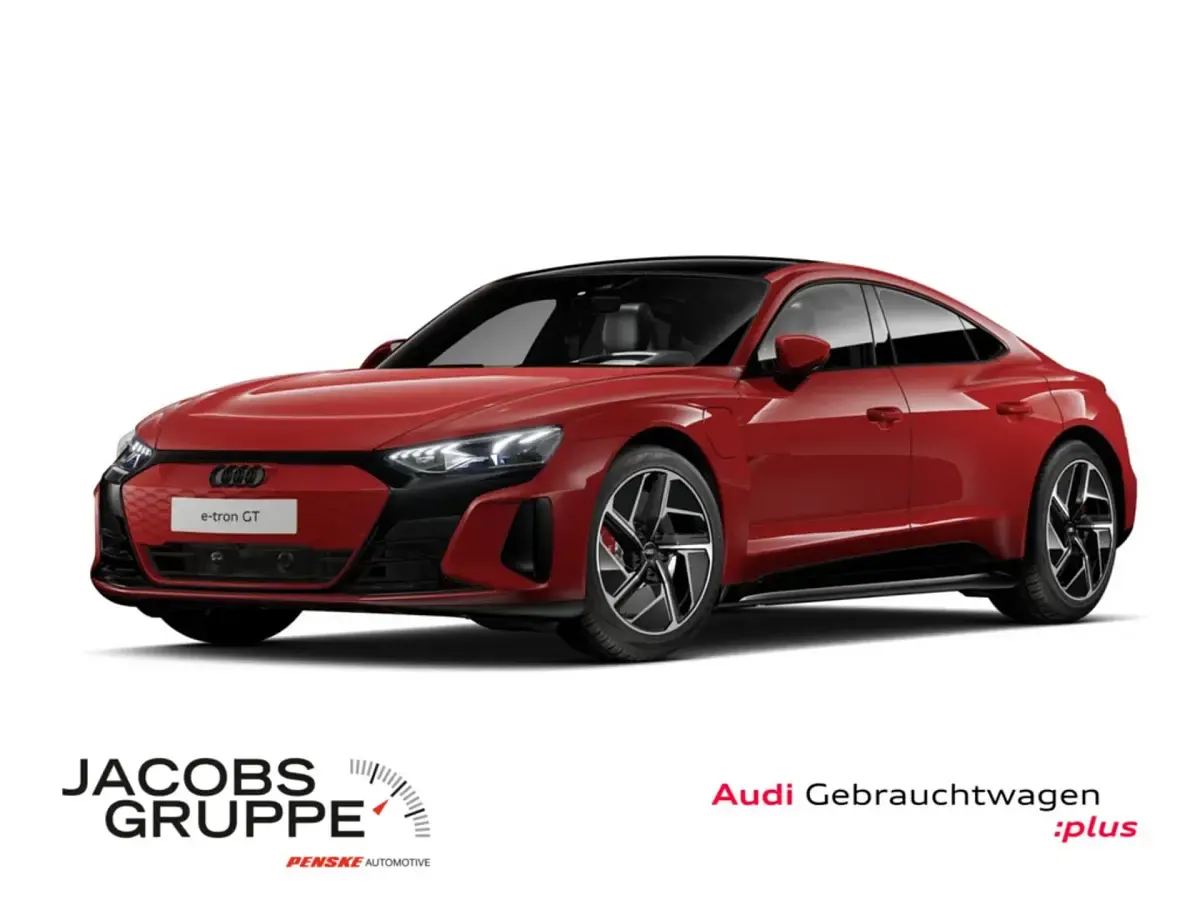 Gebraucht Audi e-tron GT quattro Basis 350 kW (476 PS) 2022 Rot Limousine