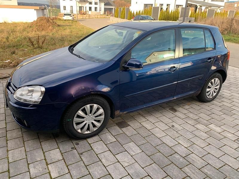 Blau Gebraucht 2006 VW Golf V Goal Kleinwagen | 1.199 € (Superpreis) - Bild 1/4