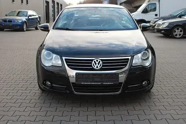Gebraucht VW Eos Edition 122 PS (89 kW) 2009 Schwarz Cabrio