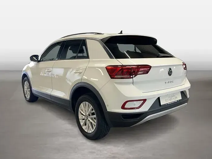 Gebraucht VW T-Roc Life 110 PS (80 kW) 2022 Weiß SUV