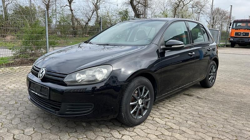 Gebraucht VW Golf VI 80 PS (58 kW) 2009 Schwarz Kleinwagen