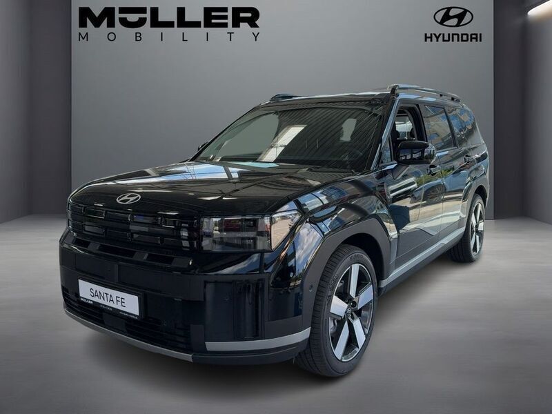 Schwarz Gebraucht 2024 Hyundai Santa Fe Signature SUV | 48.888 € - Bild 1/4