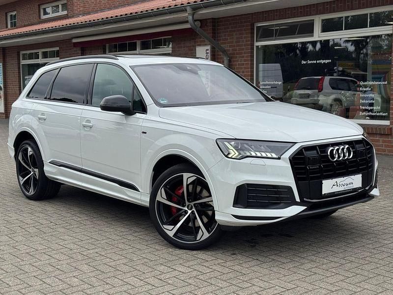 Weiß Gebraucht 2020 Audi Q7 S-Line SUV | 59.999 € (Etwas zu teuer) - Bild 1/4