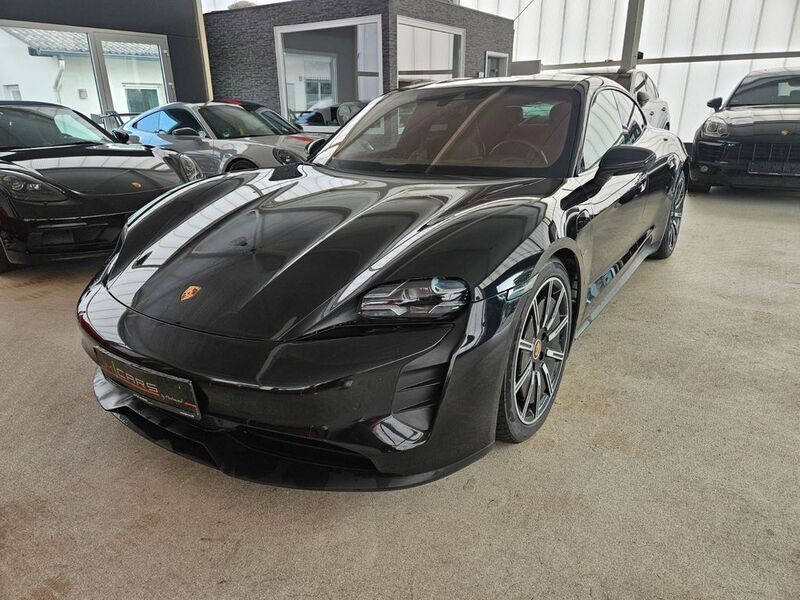 Schwarz Gebraucht 2020 Porsche Taycan 4S Chrono Limousine | 54.800 € - Bild 1/4