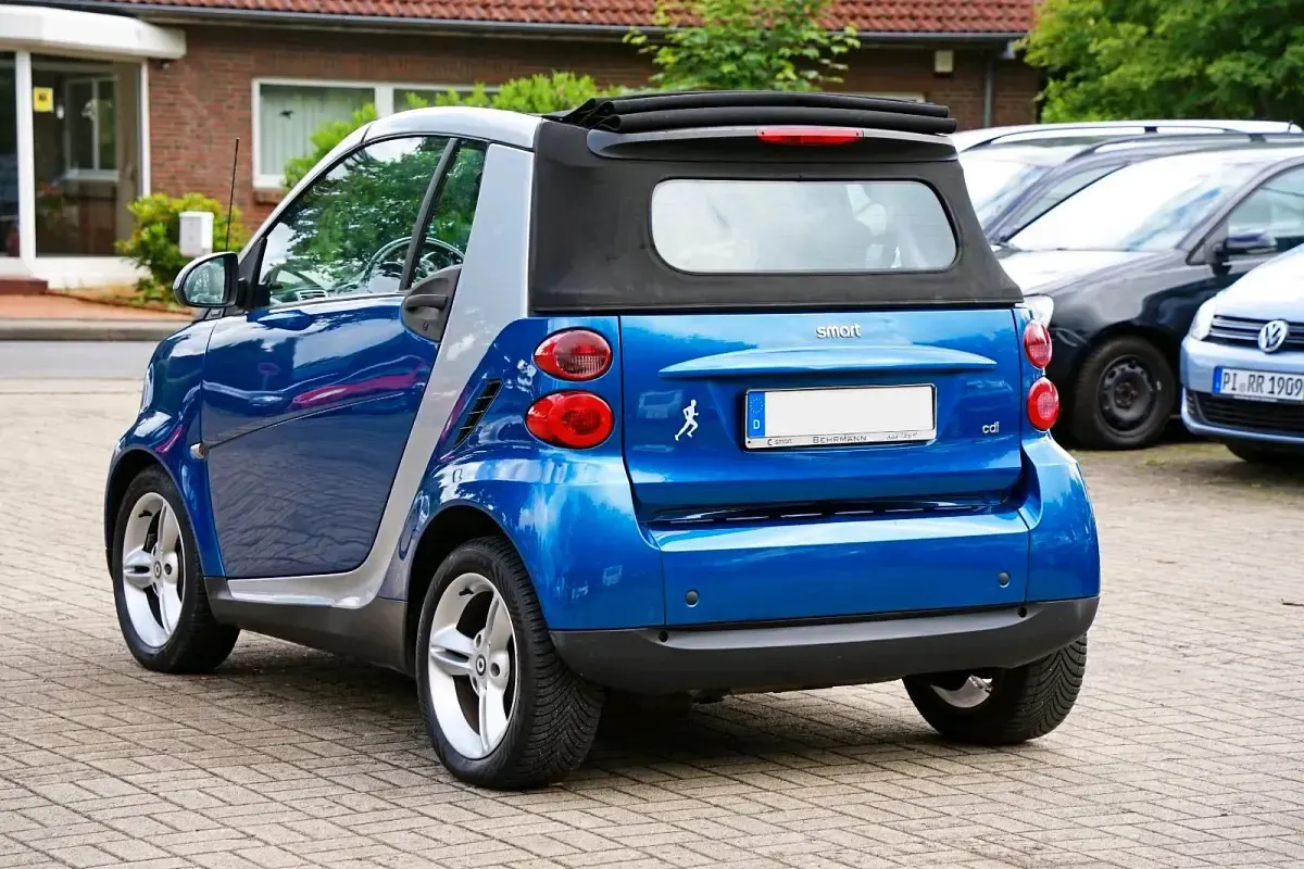 Gebraucht Smart ForTwo Cabrio 45 PS (33 kW) 2009 Blau Cabrio