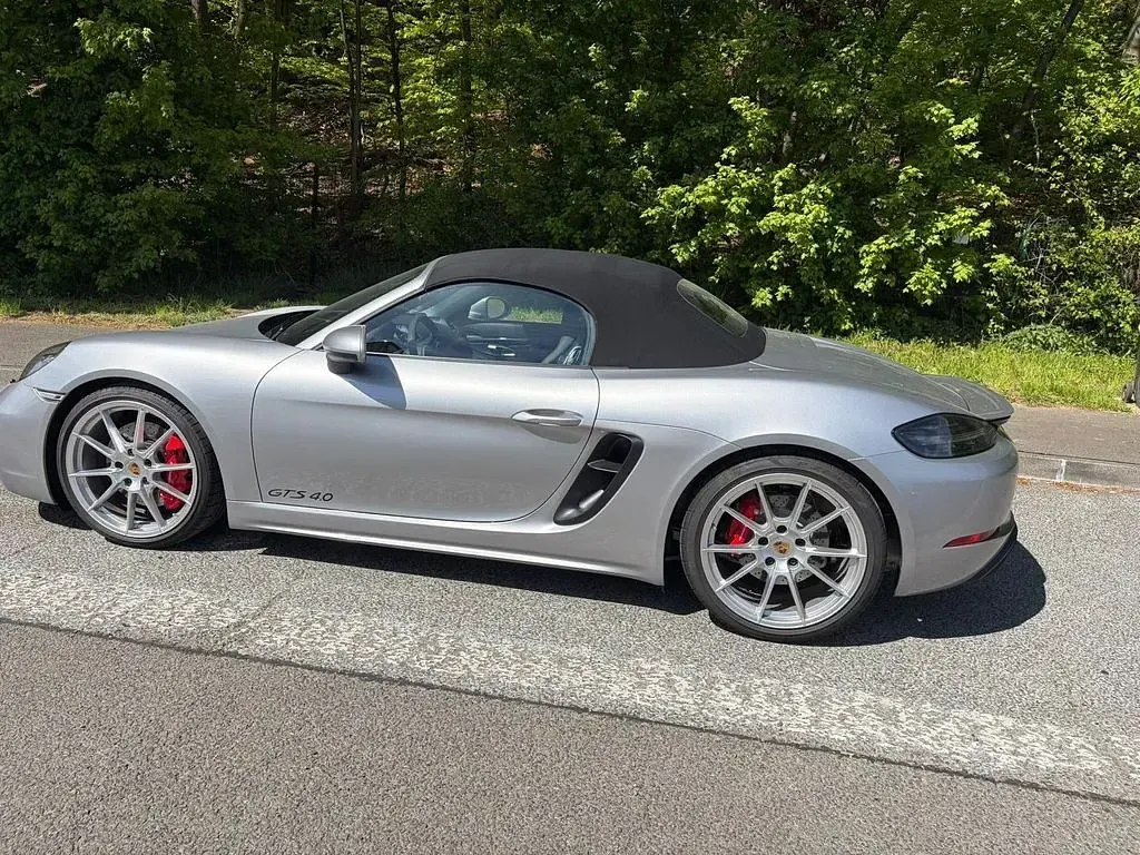 Gebraucht Porsche 718 Boxster GTS 400 PS (294 kW) 2023 Silber Cabrio