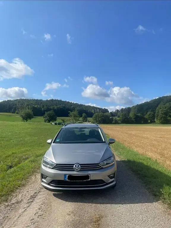 Gebraucht VW Golf Sportsvan Sound 110 PS (80 kW) 2017 Silber Van / Kleinbus