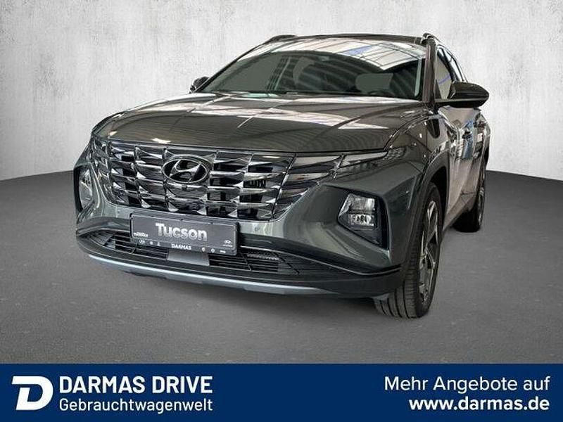 Amazon grey Gebraucht 2021 Hyundai Tucson Prime SUV | 26.790 € (Fairer Preis) - Bild 1/4