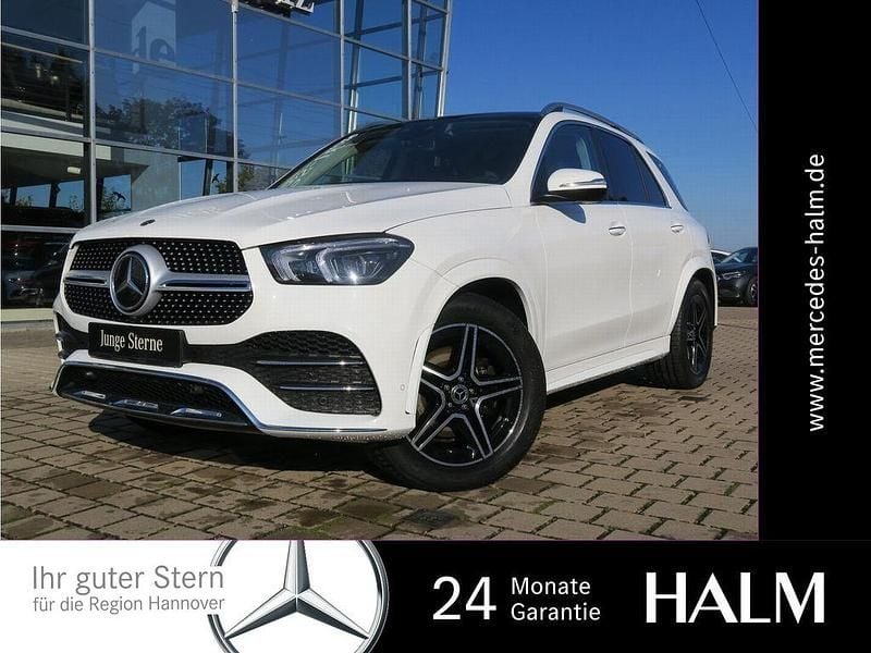 Unilack polarweiß Gebraucht 2021 Mercedes GLE350 AMG line SUV | 60.990 € (Guter Preis) - Bild 1/4