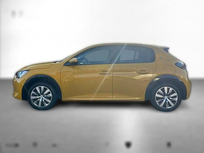 Gebraucht Peugeot e-208 Active 100 kW (136 PS) 2021 Gelb metallic Kleinwagen